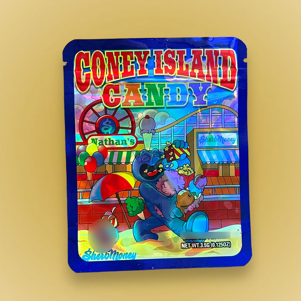 Coney Island Candy 3.5g Holographic- Sherb Money Packaging Only