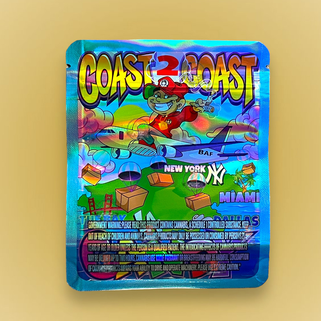 Coast 2 Coast Candy 3.5g Holographic- Packaging Only