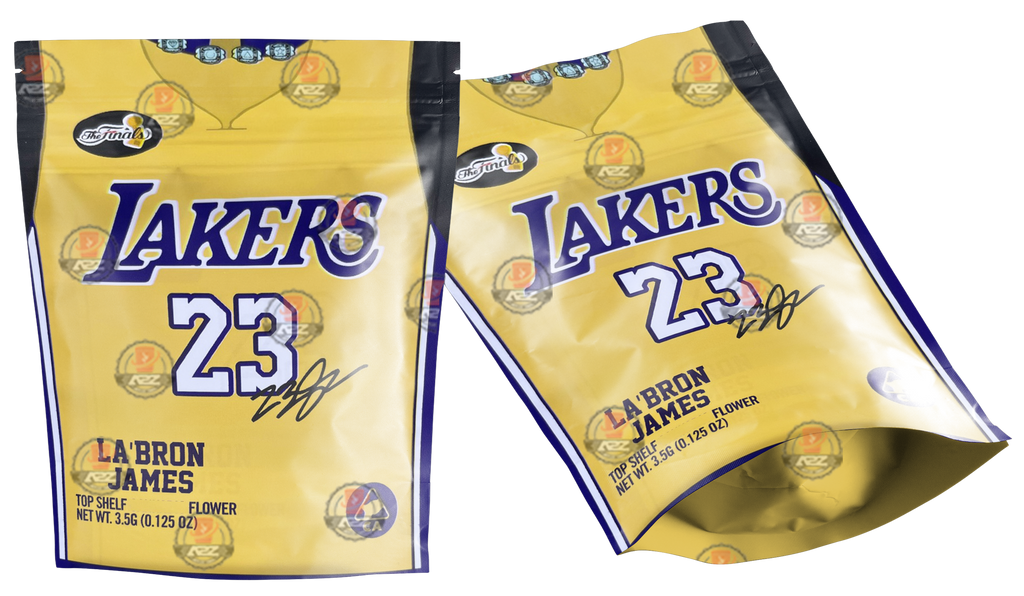 Lakers Lebron James Maylor zip lock bag 3.5G