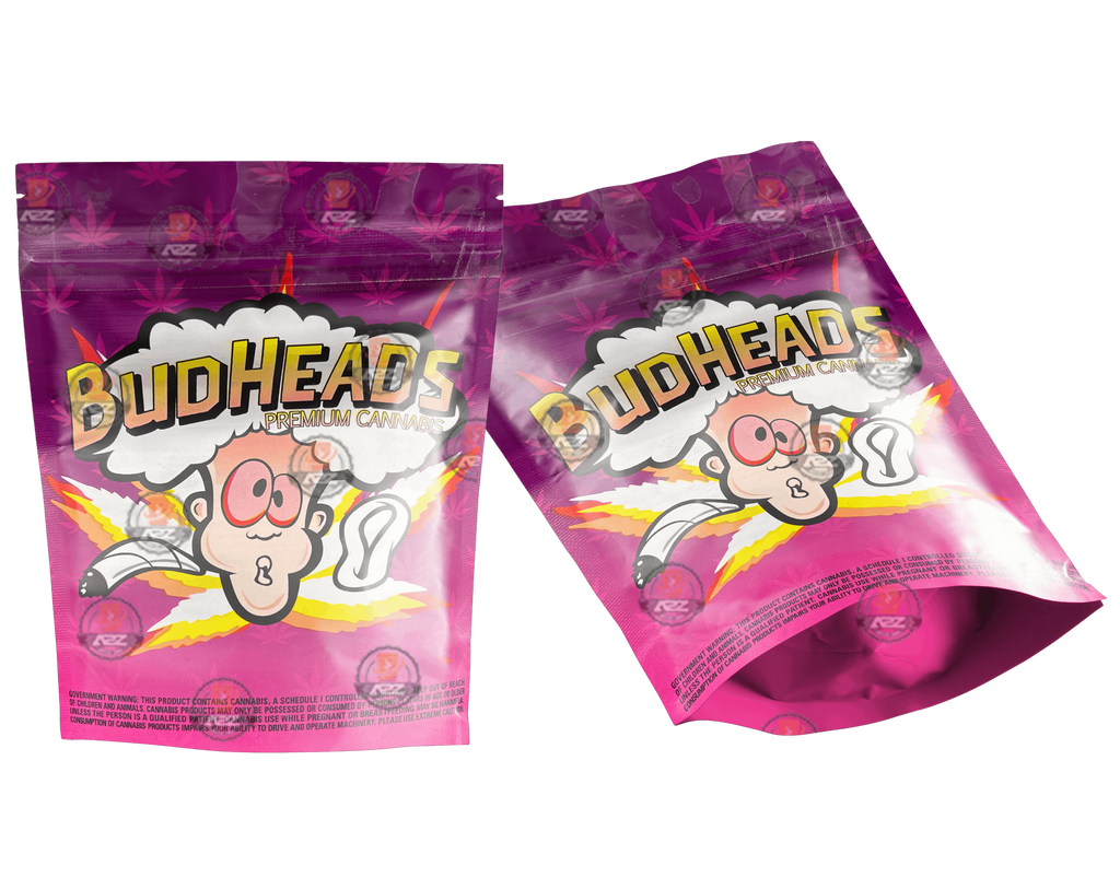 Budheads Mylar zip lock bag 3.5G