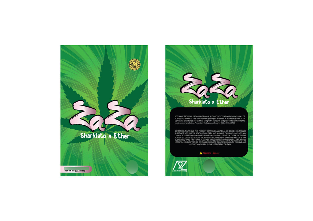 Zaza Mylar bag 3.5g For Flower