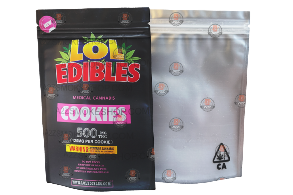 LOL Edibles Cookies 500mg Mylar bags - Empty packaging only Mylar Bags