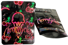 Cherry Gelato Mylar Bags 3.5g Holographic Empty Packaging