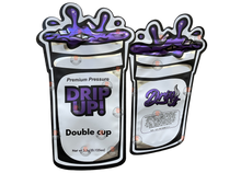 Drip Up Premium Pressure Double Cup Mylar bag 3.5g