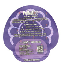 Polkadot Gummies Grape Mylar bags 3.5g