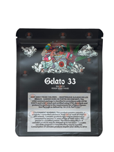 Gelato 33 Mylar bag 3.5g Flightpath Packaging Only 