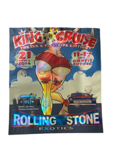 King Cruise Mylar Bag (Large) 1 LBS - 16OZ (454g) Pound Bag Rolling Stone