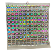 Cookies Holographic Sticker (100 stickers per sheet)