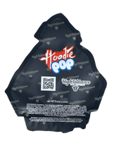 Hoodie Pop Mylar Bag 1 OZ 28G (50 Count) High Tolerance