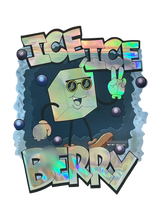 Ice Ice Berry Mylar Bag 1 OZ 28G (50 Count) 