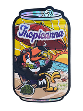 Tropicanna 3.5 grams Juice Box Mylar Bag Pure Blunt Holographic