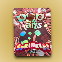 Sprinklez POP Tarts 3.5G Mylar Bags Holographic