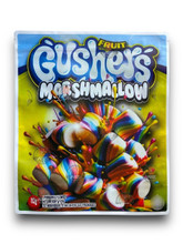 Fruit Gushers Marshmallow 1 Pound sticker Mylar Bag Net Weight 112G - 32 Individual 3.5G (0.125 OZ) Packages