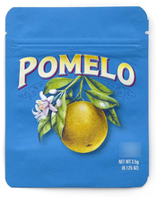 Cookies Pomelo Mylar Bags 3.5 Grams Smell Proof Resealable Bags w/ Holographic Authenticity Stickers