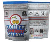 Backpack Boyz White Cherry Gelato 3.5 Grams Smell Proof Mylar Bags Mylar Bags