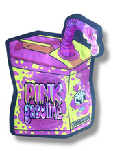 Pink Gasoline 3.5g Mylar Bag- Packaging Only Juice box