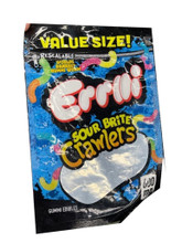 Errlli Sour Bites Crawlers 600mg Mylar bags packaging only
