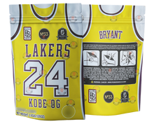 Backback Boyz Kobe Bryant #24 Lakers  Mylar bag 3.5g 