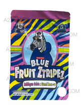 Backpack Boyz Blue Fruit Ztripez Bubble Gum Gelato x Gummi Bears #17 - Mylar Bag- 3.5g