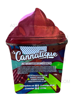Cannatique Cherry Zlurpee Cut out Mylar Bags 3.5g die cut
