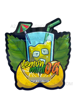 Lemon Mint OG Cut Out Mylar Bags 3.5g Die cut