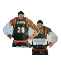 Gary Payton  3.5G Mylar Bags 20 Die cut Packaging Only