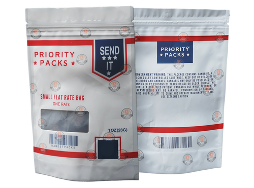 USPS Priority Mylar Bag 1 OZ 28G (50 Count) With Window