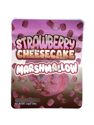 Sprinklez Strawberry Cheesecake Marshmallow Mylar Bags 3.5g