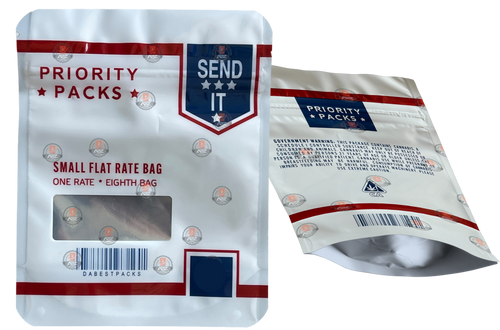USPS Priority Mylar bag 3.5g Smell Proof Airtight Mylar Bag