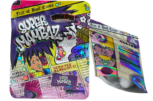 Don Merfos Exotics Super Mambaz Mylar bag 3.5g Holographic