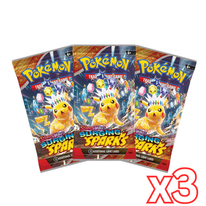 Pokemon Surging Sparks Booster Pack | 3 Packs Pokemon Surging Sparks Booster Pack | 3 Packs