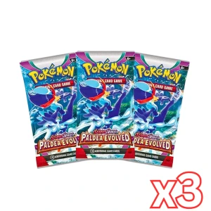 Pokemon Paldea Evolved Booster 3 Packs