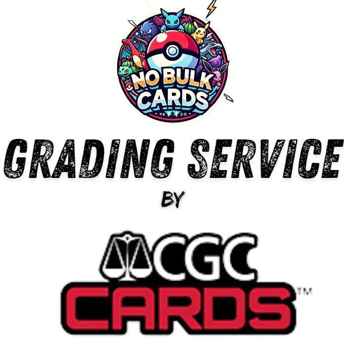 No Bulk Cards CGC grading service submission for Pokemon cards