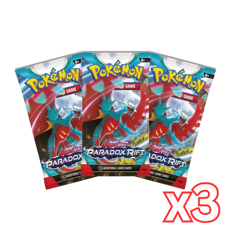 Pokemon Paradox Rift Booster Pack | 3 Packs