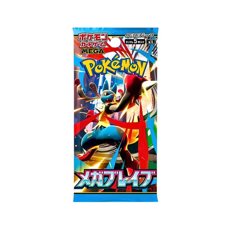 Pokemon Mega Brave Japanese booster pack sealed