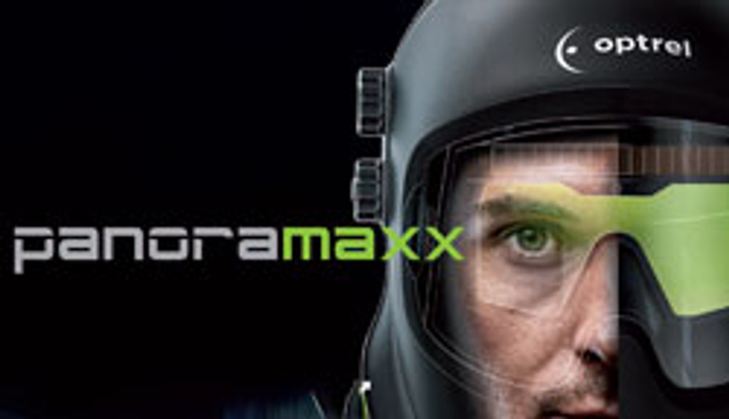 All innovations in one welding helmet: Optrel Panoramaxx