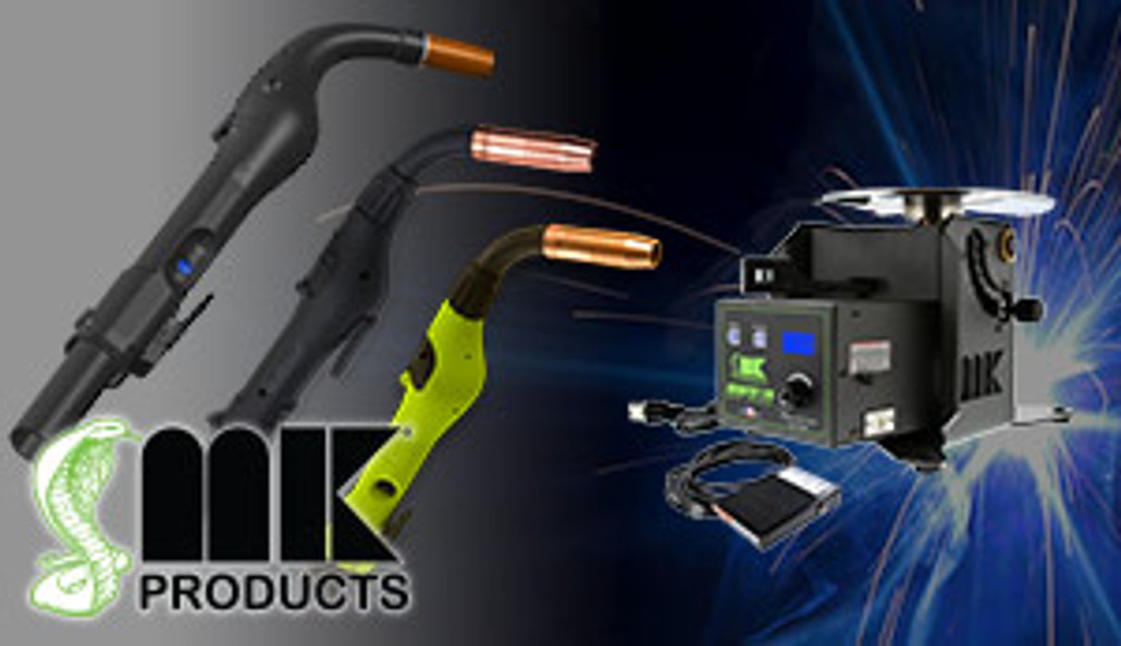 Weldfabulous Now Offers MK Products MIG Guns, Accessories, and Aircrafter Welding Turntables