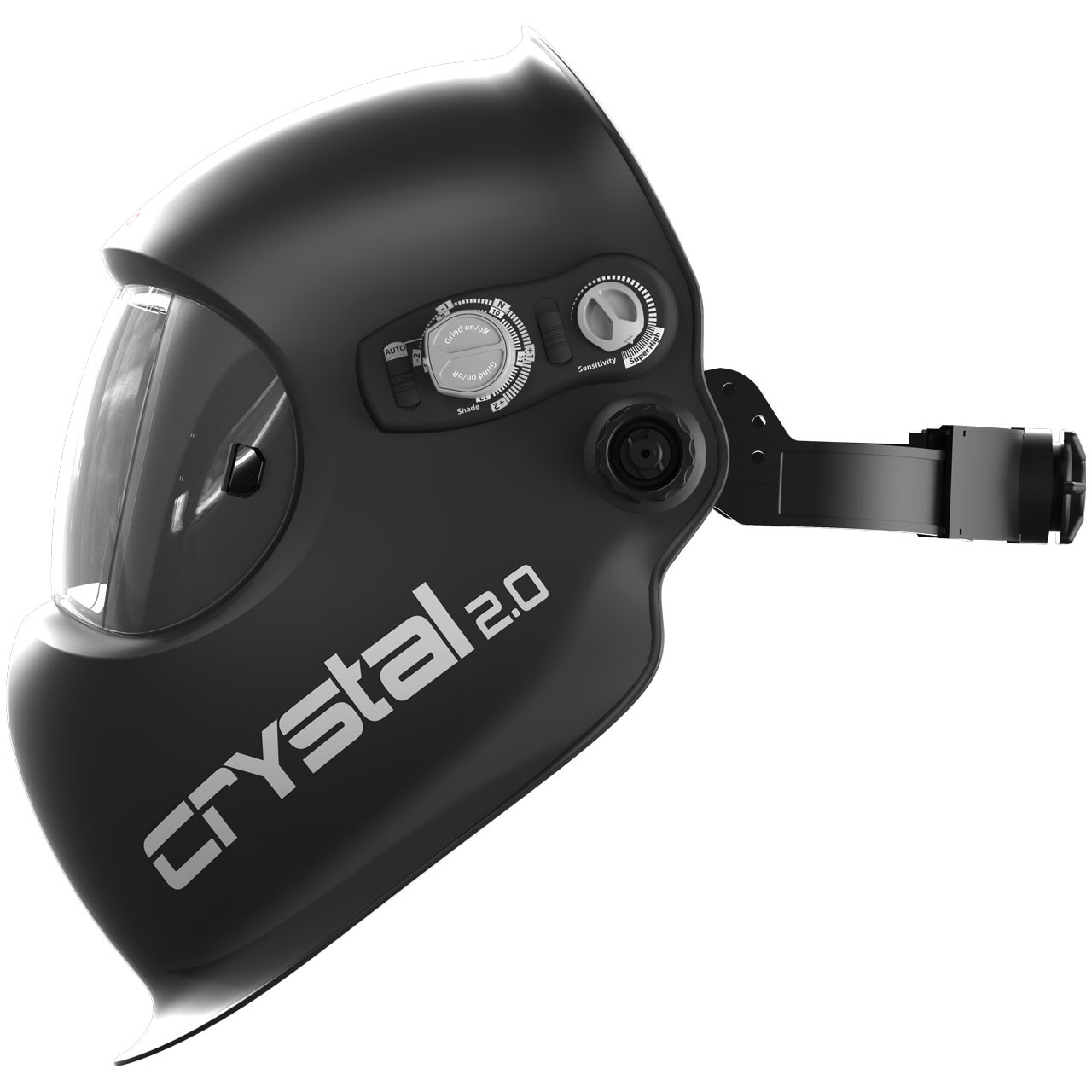 Optrel Crystal 2.0 Schweißhelm – Mit Automatischem Dunkelglas (Schatten 4–12), True Color Technologie, Für Präzises Arbeiten