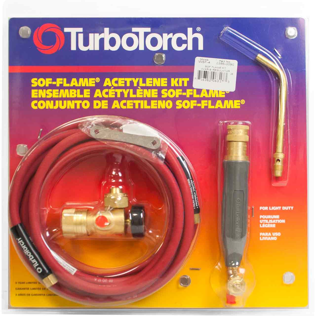 TurboTorch 03860090 WSF4 SofFlame Torch Kit
