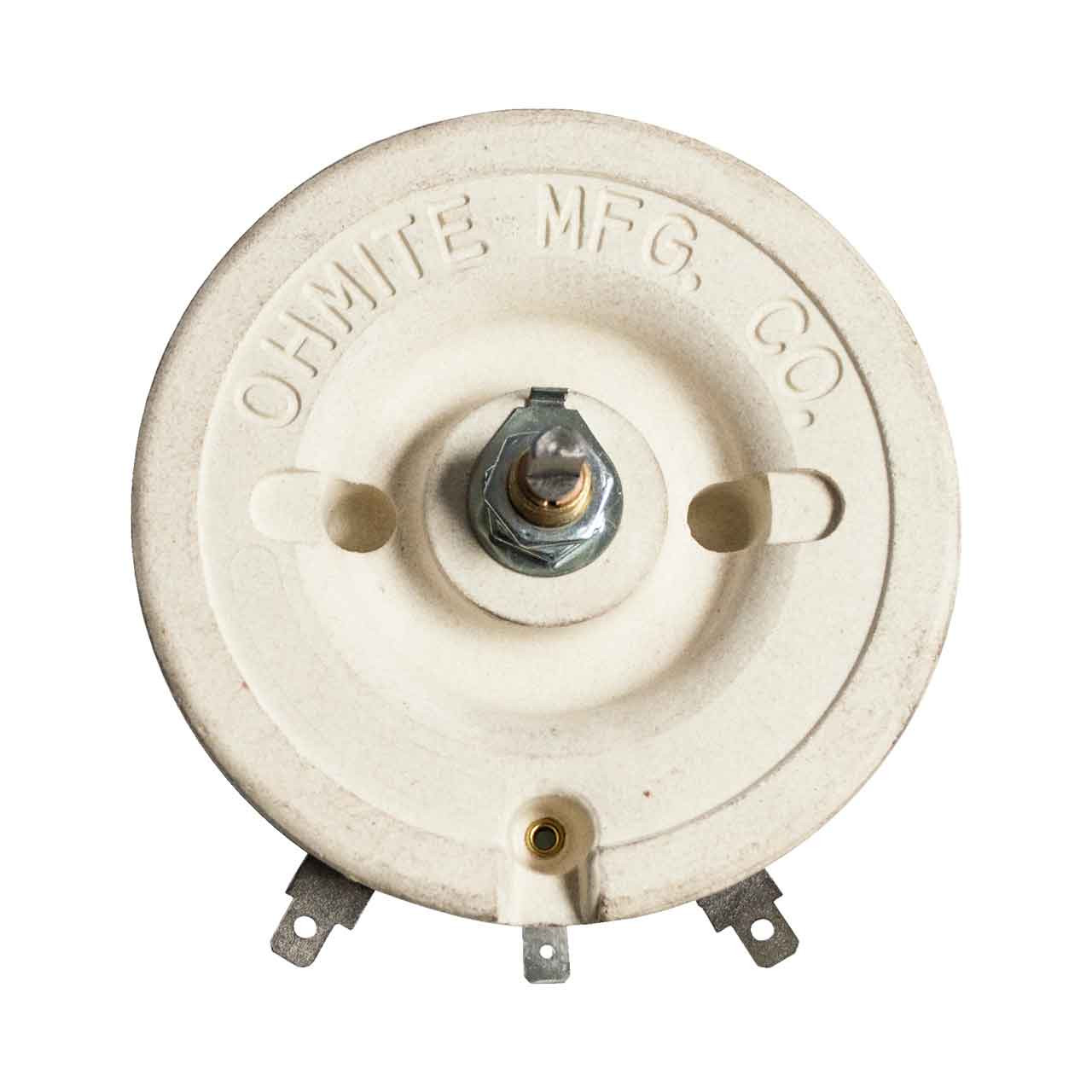 A  Miller 241165 Rheostat, Ww 150. W 50. Ohm Frict Term