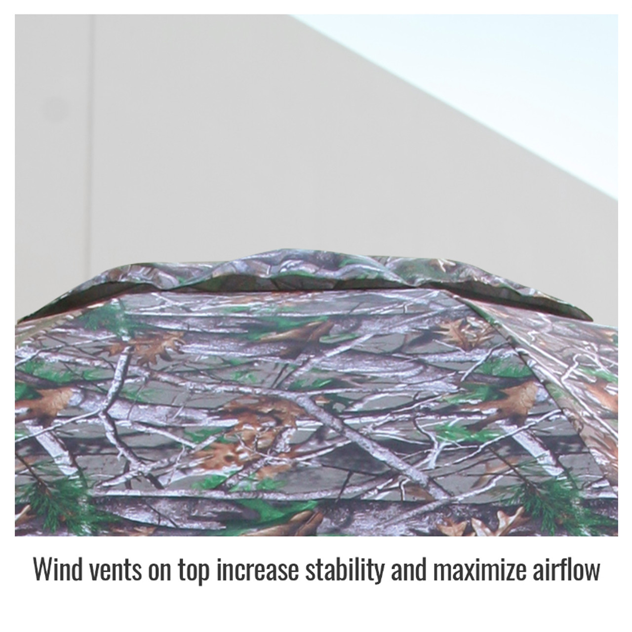 Black Stallion UB200 Core Flame-Resistant Welding Umbrella – 7.5 Ft, Camo