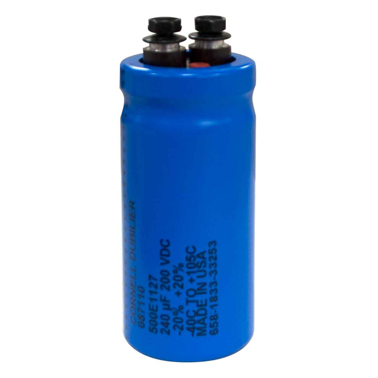 Miller 087110 Capacitor, elctlt 240 Uf 200 Vdc Can 1.39 Di