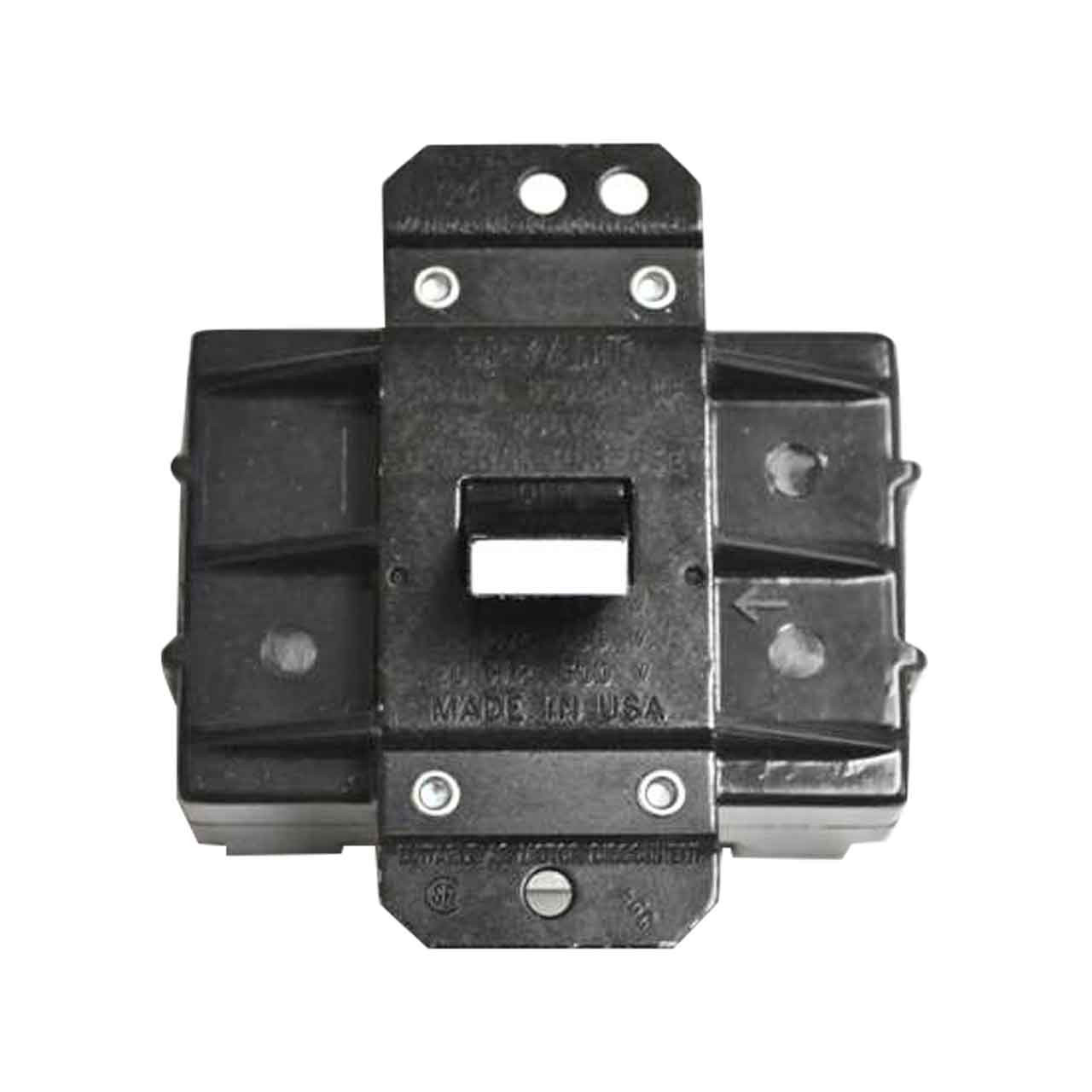 Miller 249807 Switch, Tgl Dpst 85A 600Vac Scr Term Wide Tgl