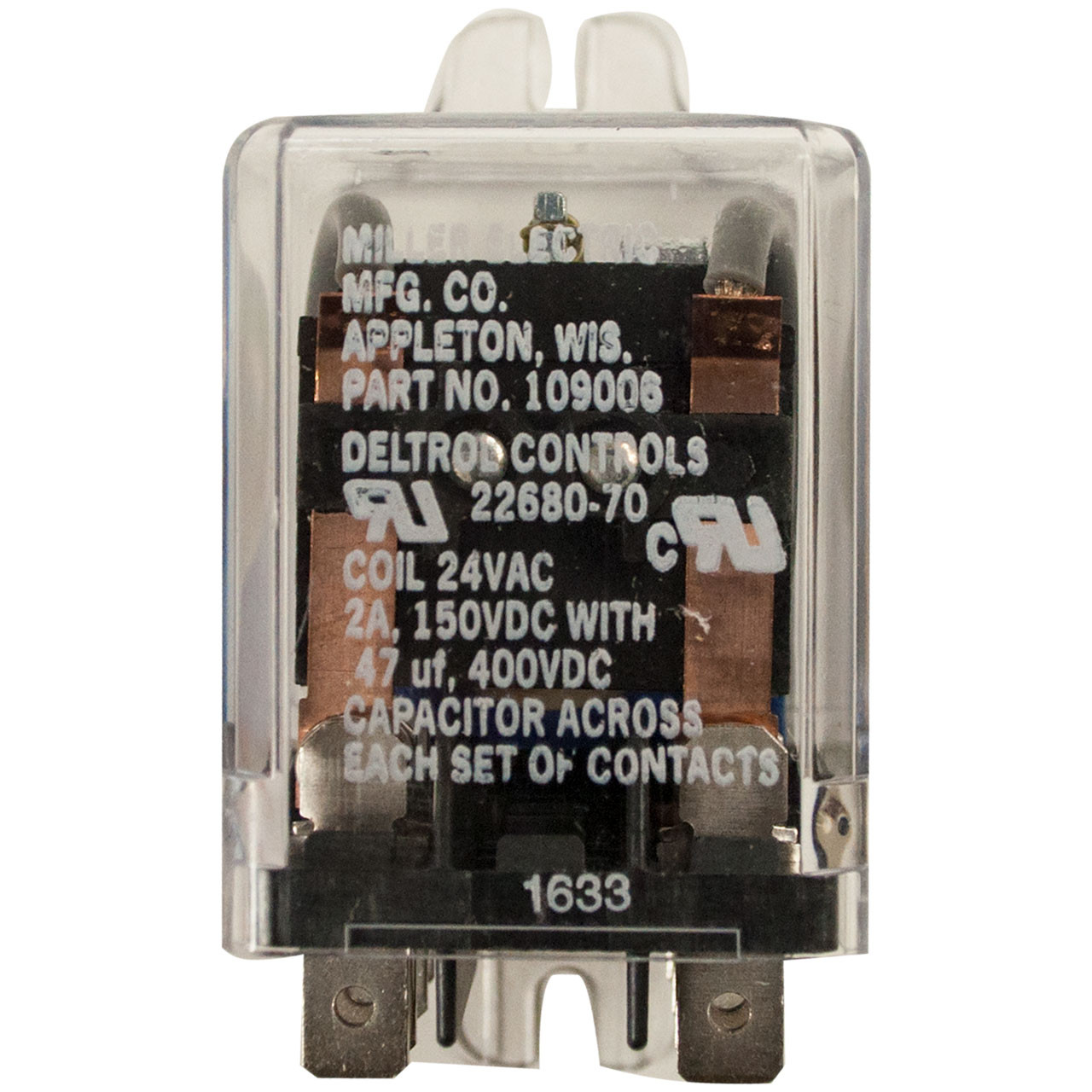 miller-109006-relay-24-vac-8-