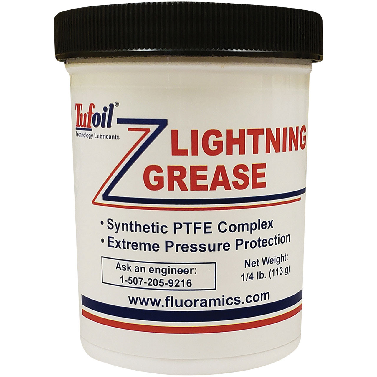 Fluorgrease N11 Fluoramics 9100004 Lightning Grease 113 Gram Jar (Net Wt 4 Oz)