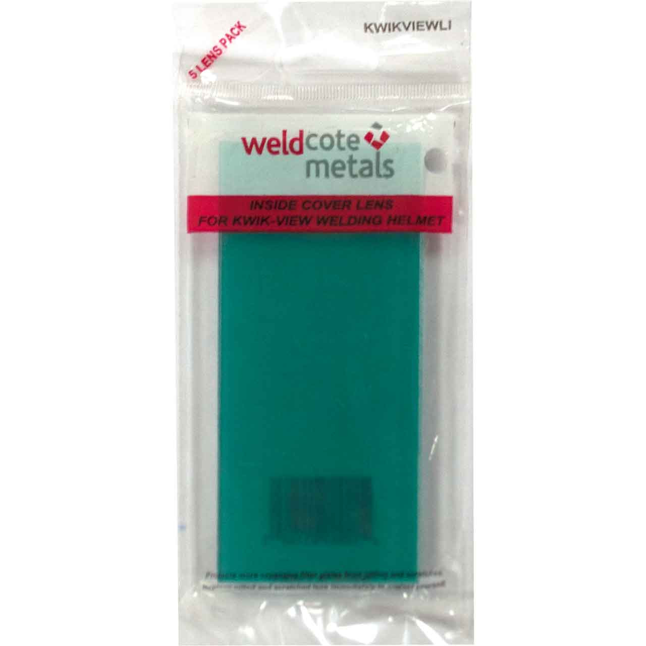 Klearviewli Helmet Covers Weldcote KLEARVIEWLI Inside Cover Lens, 5 Per ...