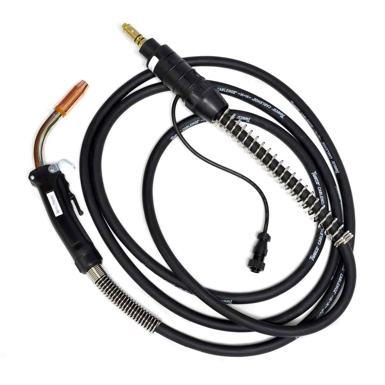 Tweco MS2153545 Spray Master 250 Air Cooled MIG Gun, 250A, 15 ft, Tweco