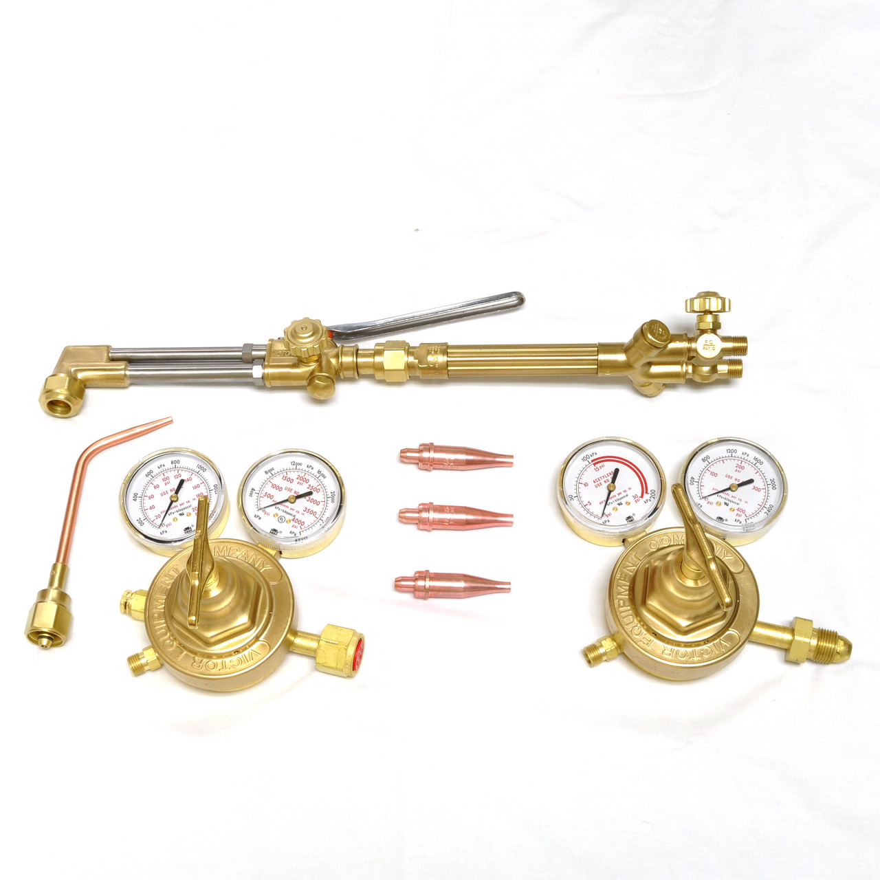Victor 0384-0807 Journeyman 450 540/510 Acetylene Torch Outfit