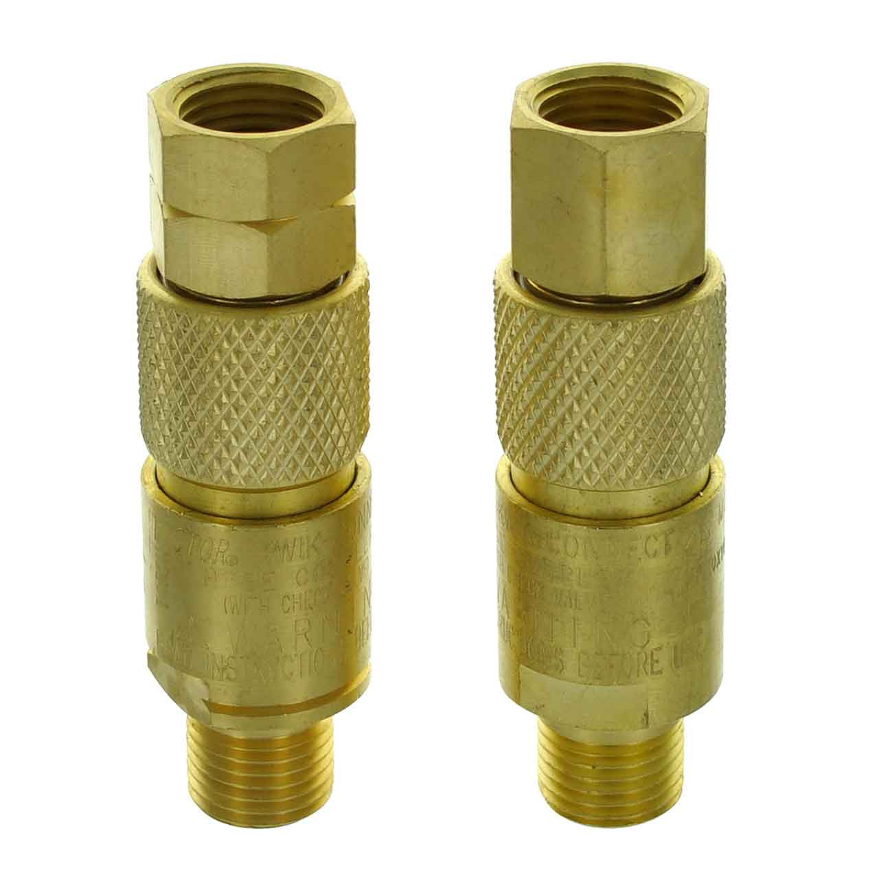 Victor 0656-0000 Kwik-Connect Torch Hose Connectors KC-1