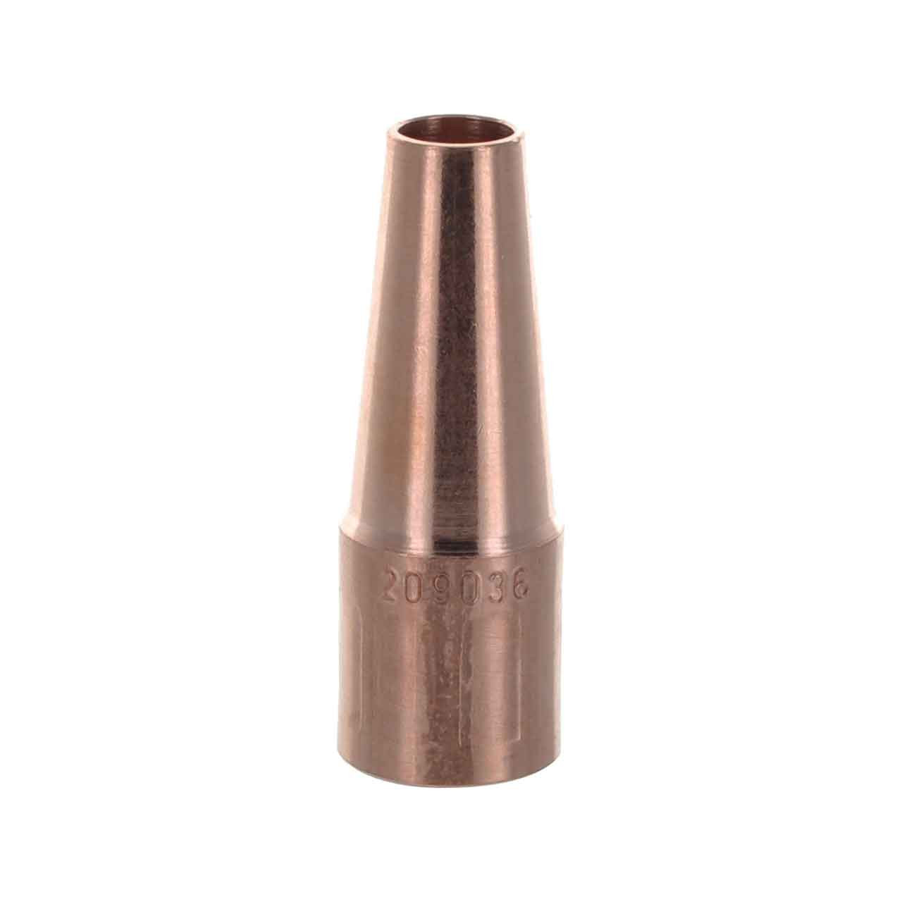 Miller 209036 Nozzle, Copper HD Tapered 1/2 In Orifice